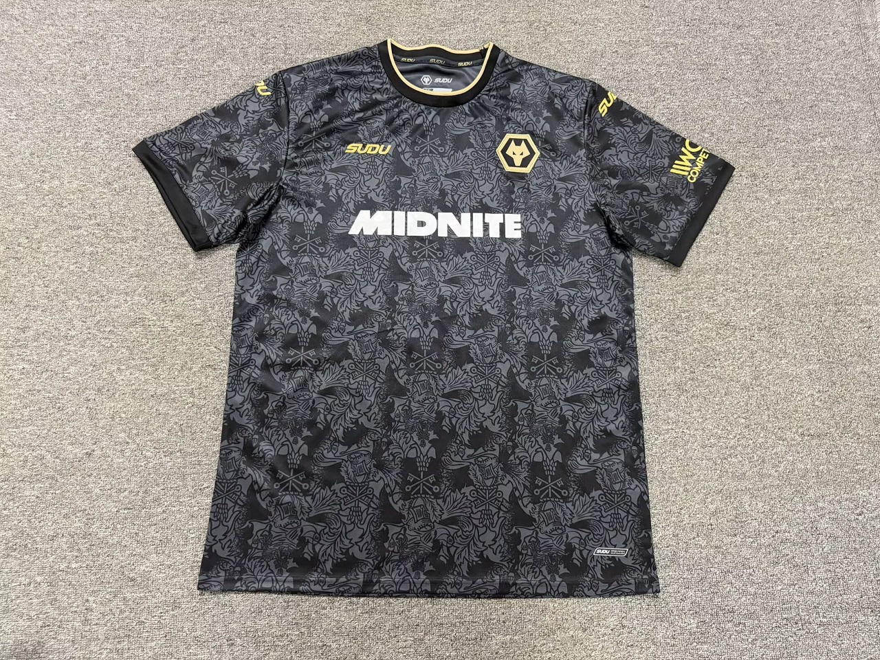 AAA Quality Wolves 26/27 Third Black Soccer Jersey